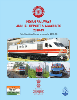 Indian Railways Annual Report & Accounts 2018-19