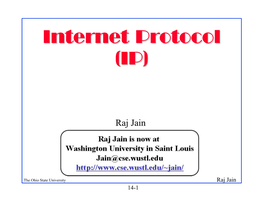 Internet Protocol (IP)
