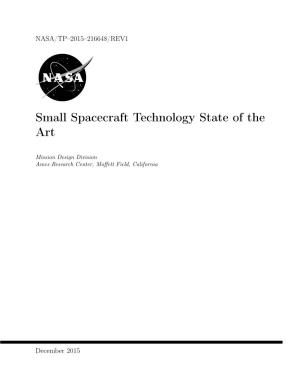Small Spacecraft Technology State of the Art