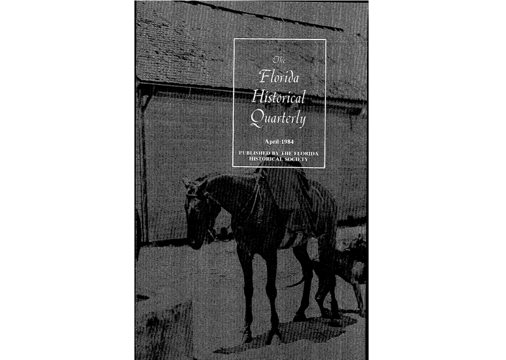 Florida Historical Quarterly