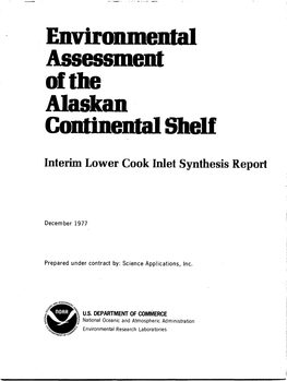 Environmental Assessment of the Alaskan Continental Shelf