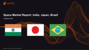 Space Market Report: India, Japan, Brazil 19 March 2021