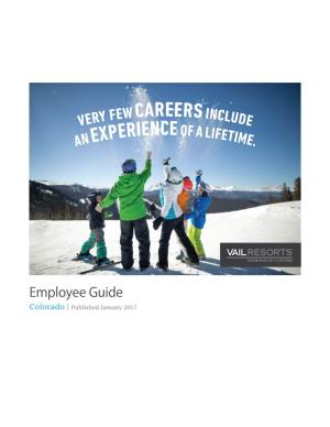 Employee Guide Colorado | Published January 2017 Important Notice