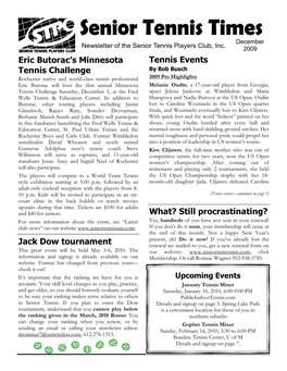 Jack Dow Tournament Eric Butorac's Minnesota Tennis Challenge