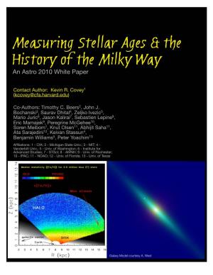 Measuring Stellar Ages & the History of the Milky