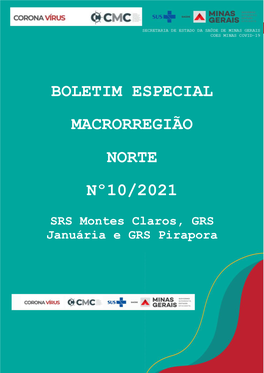 Boletim Especial Macrorregião Norte Nº10/2021