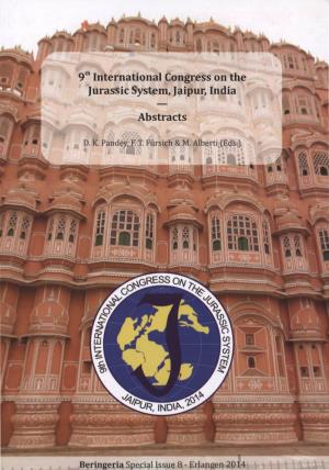 9Th International Congress on the Juras Ic Ys Em, Jaipur, India Abstracts