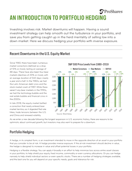 An Introduction to Portfolio Hedging