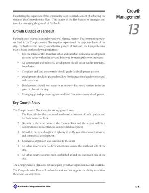 13 Growth Management (PDF)