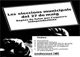 Del 27Demaig Les Eleccions Municipals