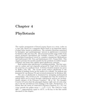 Chapter 4 Phyllotaxis