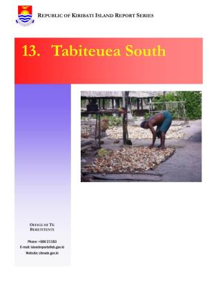 13. Tabiteuea South