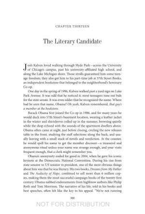 The Literary Candidate