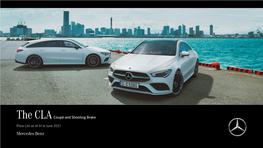 The CLA Coupé and Shooting Brake Price List As of 01St June 2021 2