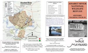 Assabet River National Wildlife Refuge Web Site and Friends of ARNWR: START TOURS HERE