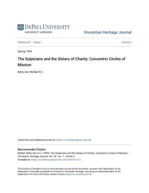 The Sulpicians and the Sisters of Charity: Concentric Circles of Mission