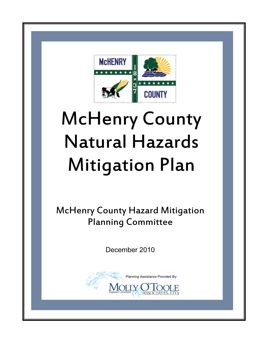 Mchenry County Natural Hazards Mitigation Plan