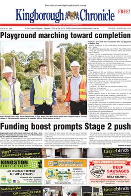 Funding Boost Prompts Stage 2 Push