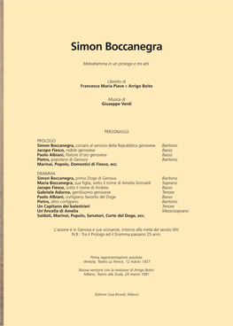 Simon Boccanegra