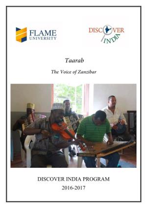Taarab the Voice of Zanzibar !