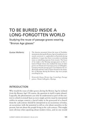 To Be Buried Inside a Long-Forgotten World Gustav Wollentz