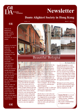 DA Newsletter May 2013