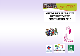 Guide Des Salles De Réception Et Séminaires 2016