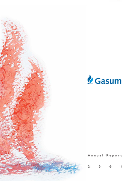 Gasum Annual Report 2001