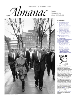 Almanac February 20, 1996