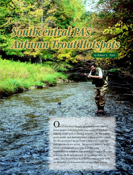Southcentral PA's Autumn Trout Hotspots