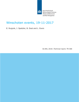 Winschoten Events, 19-11-2017