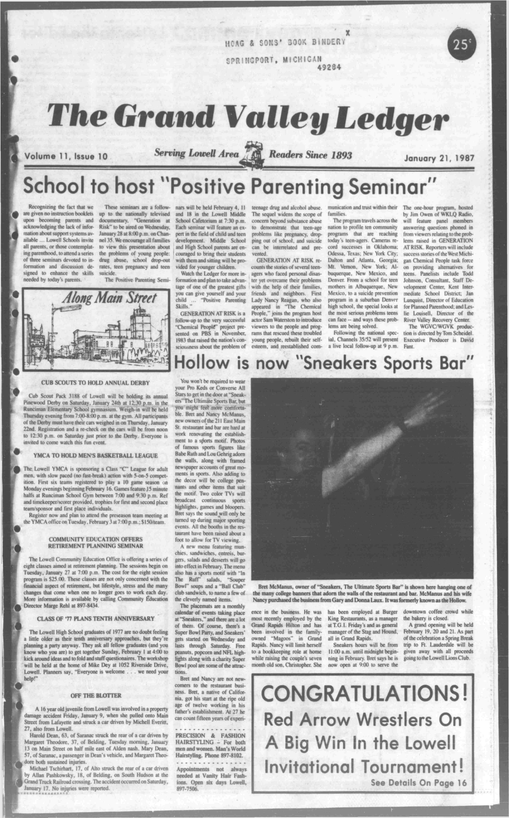 School to Host "Positive Parenting Seminar N