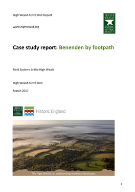 Case Study Report: Benenden by Footpath