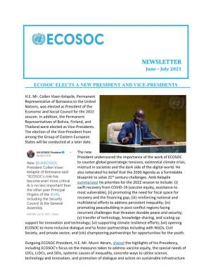 ECOSOC Newsletter June