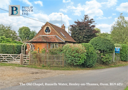 The Old Chapel, Russells Water 150216