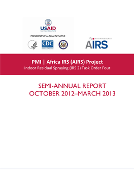 AIRS Semi-Annual Report, October 2012-March 2013