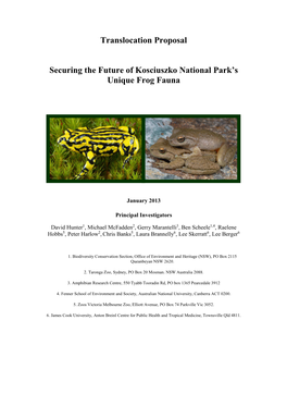 Reintroduction Proposal KNP 27012013