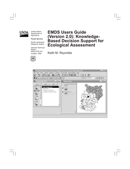 EMDS Users Guide (Version 2.0): Knowledge-Based Decision Support for Ecological Assessment