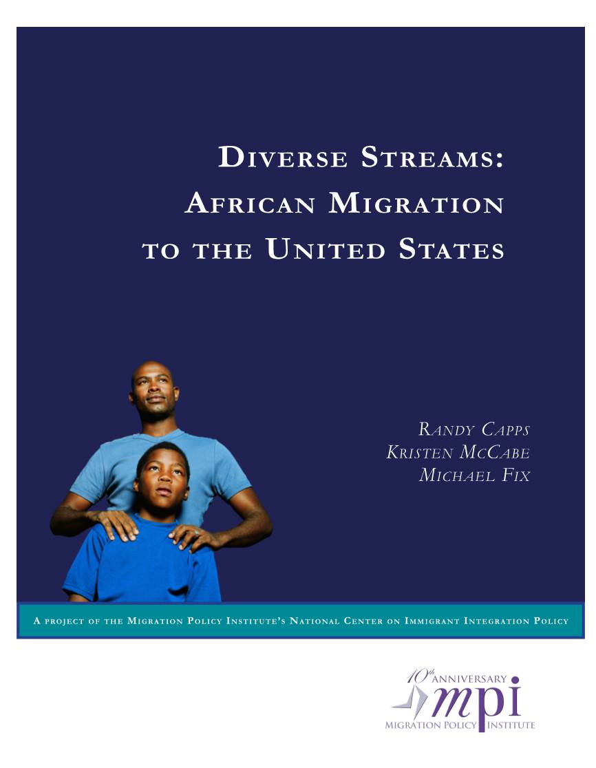 Diverse Streams: African Migration to the United States