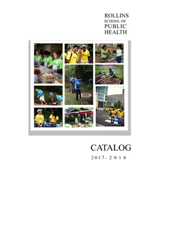 2017-2018 RSPH Catalog