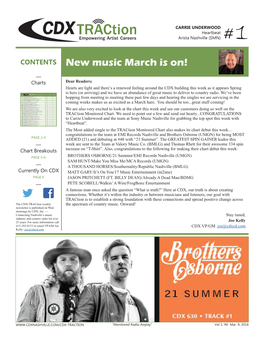 New Music March Is On!