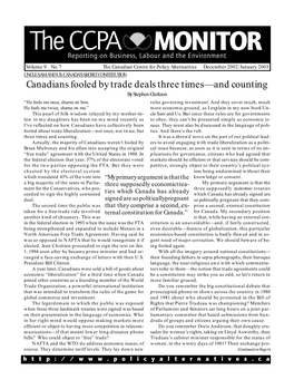 MONITOR the CCPA