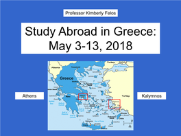 View Professor Felos' Greece Presentation