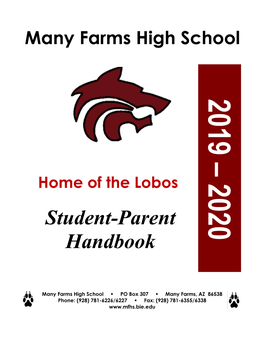 Student Handbook