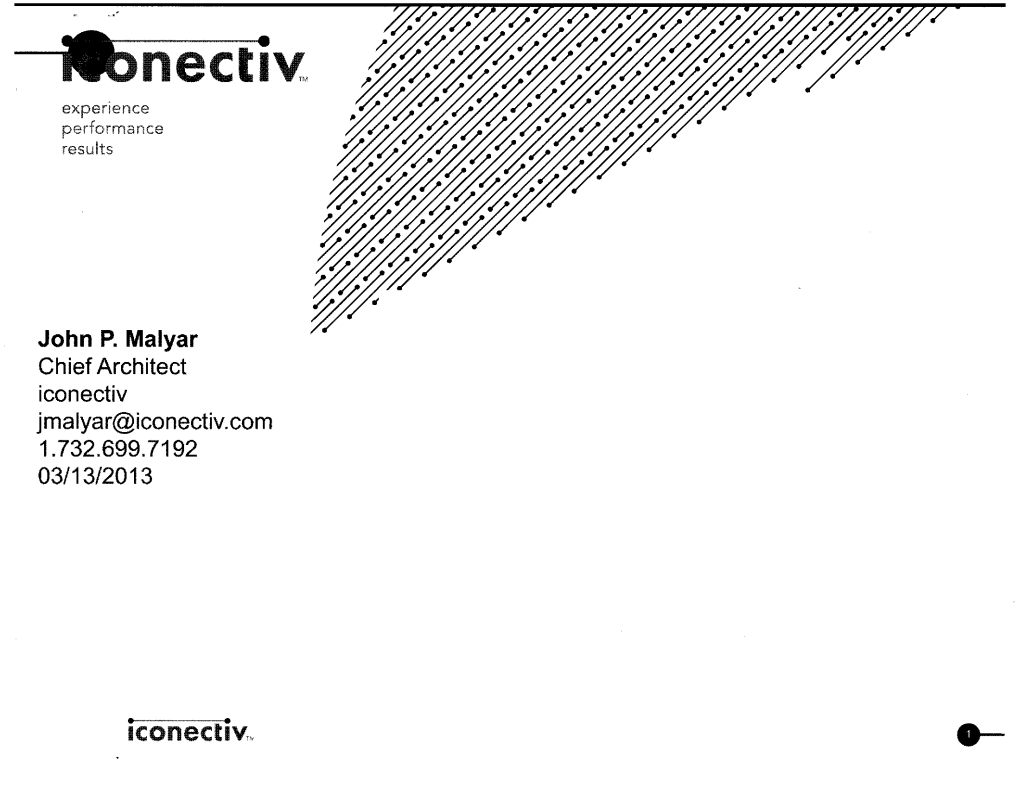 Iconectiv,, TVWS Gao-Location Database System