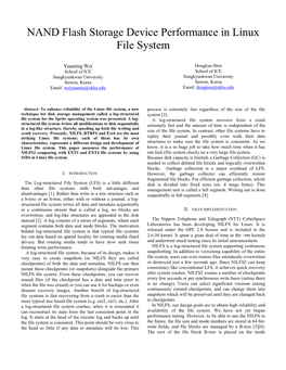 Preparation of Papers in Two-Column Format