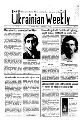 The Ukrainian Weekly 1985, No.29