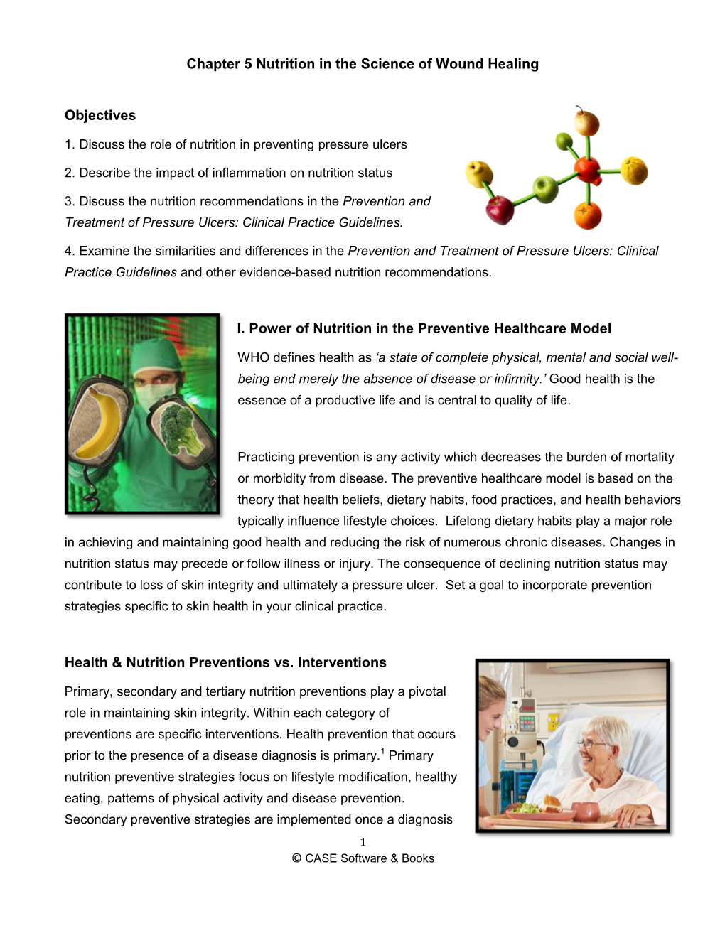 Chapter 5 Nutrition in the Science of Wound Healing