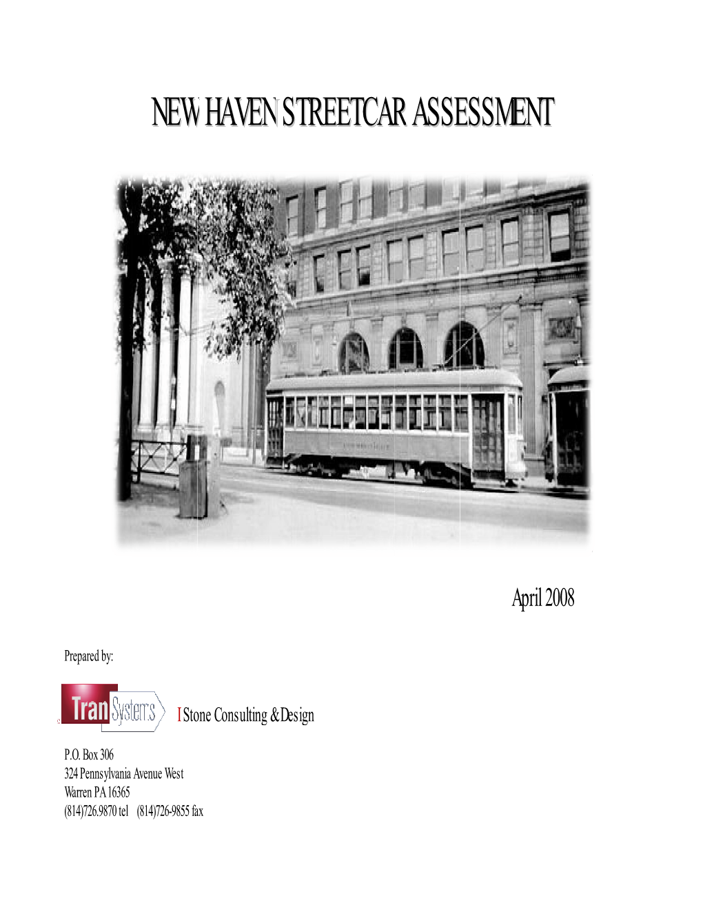 New Haven Streetcar Assessment (2008)