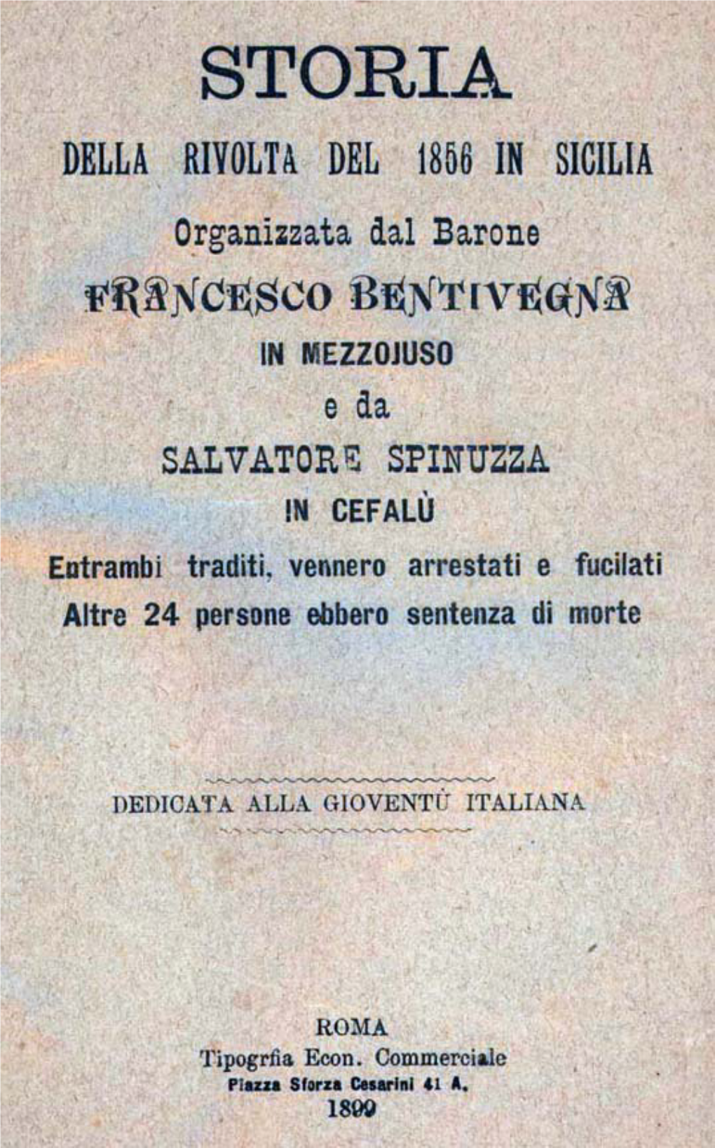 Scaricate Lo Zolfo E Mi Date Il Carro; Ed Egli Prima Che Questo Non Posso Farlo Di Scaricare Lo Zolfo, Secondo È Questa La Prima Volta Che Vi Vedo, E Conosco a Lei